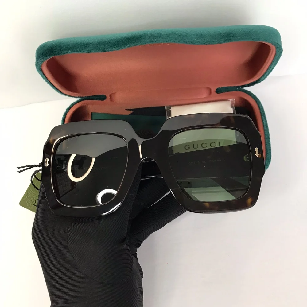 New- 💯 Original GUCCI GG1111S-002 53MM NEW SUNGLASSES